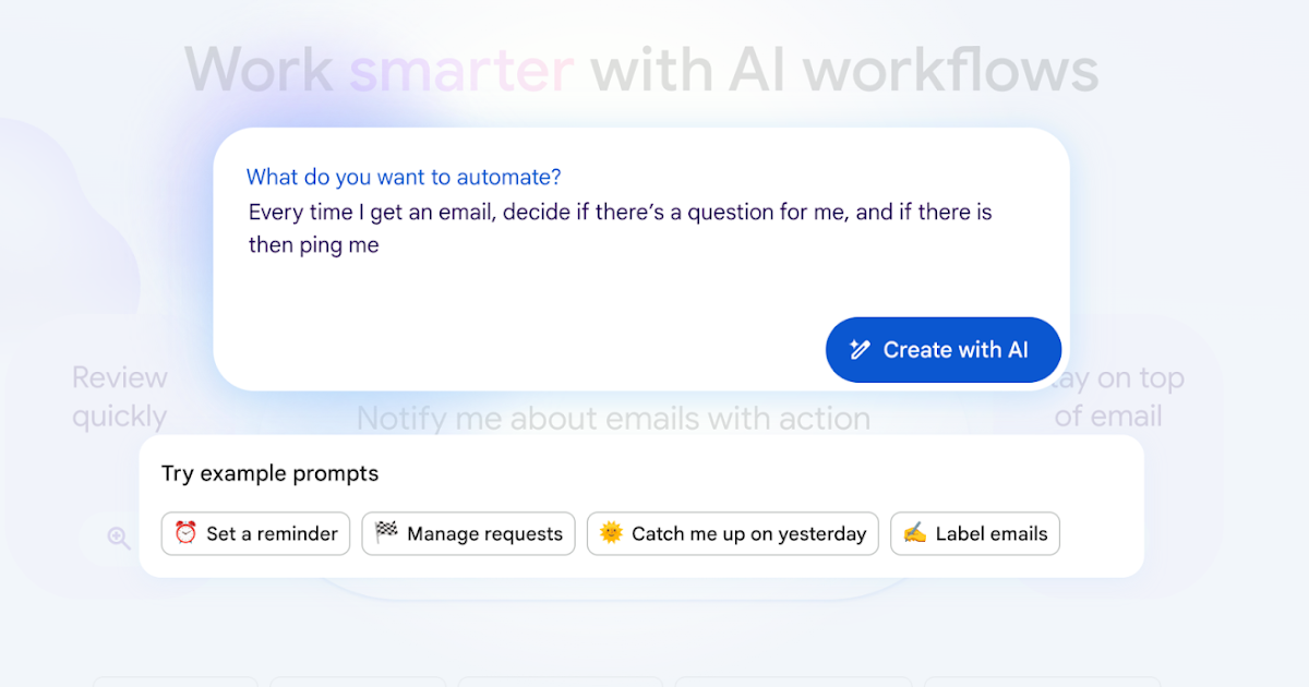 Google Just Turned Workspace into Your Personal AI Ops Team